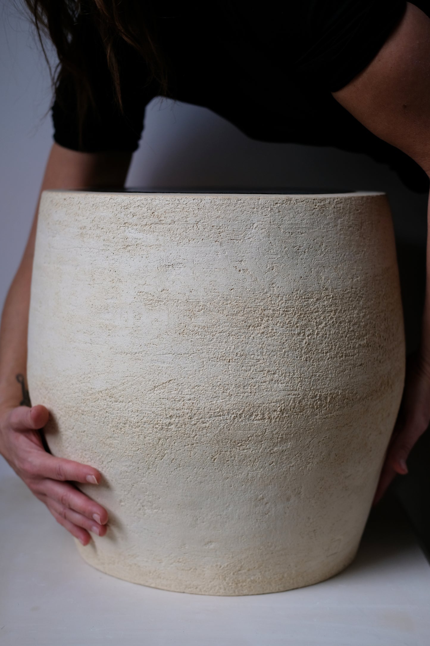 Full Ceramic Side Table ::: Circle