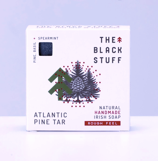 Natural handmade Irish soap ::: The Black Stuff ::: Atlantic Pine Tar