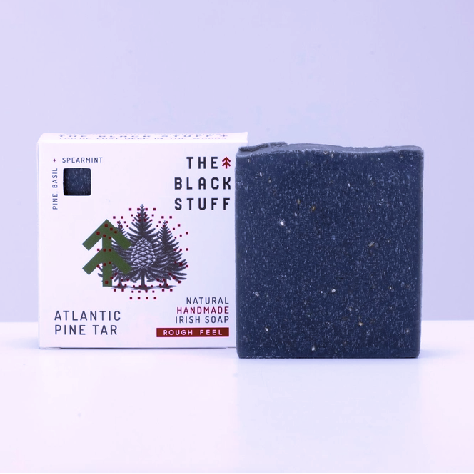 Natural handmade Irish soap ::: The Black Stuff ::: Atlantic Pine Tar