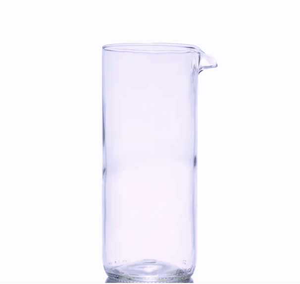 Rebottled ::: Circular glass carafe