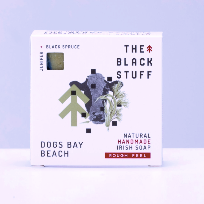 Natural handmade Irish soap ::: The Black Stuff ::: Dog's Bay Beach