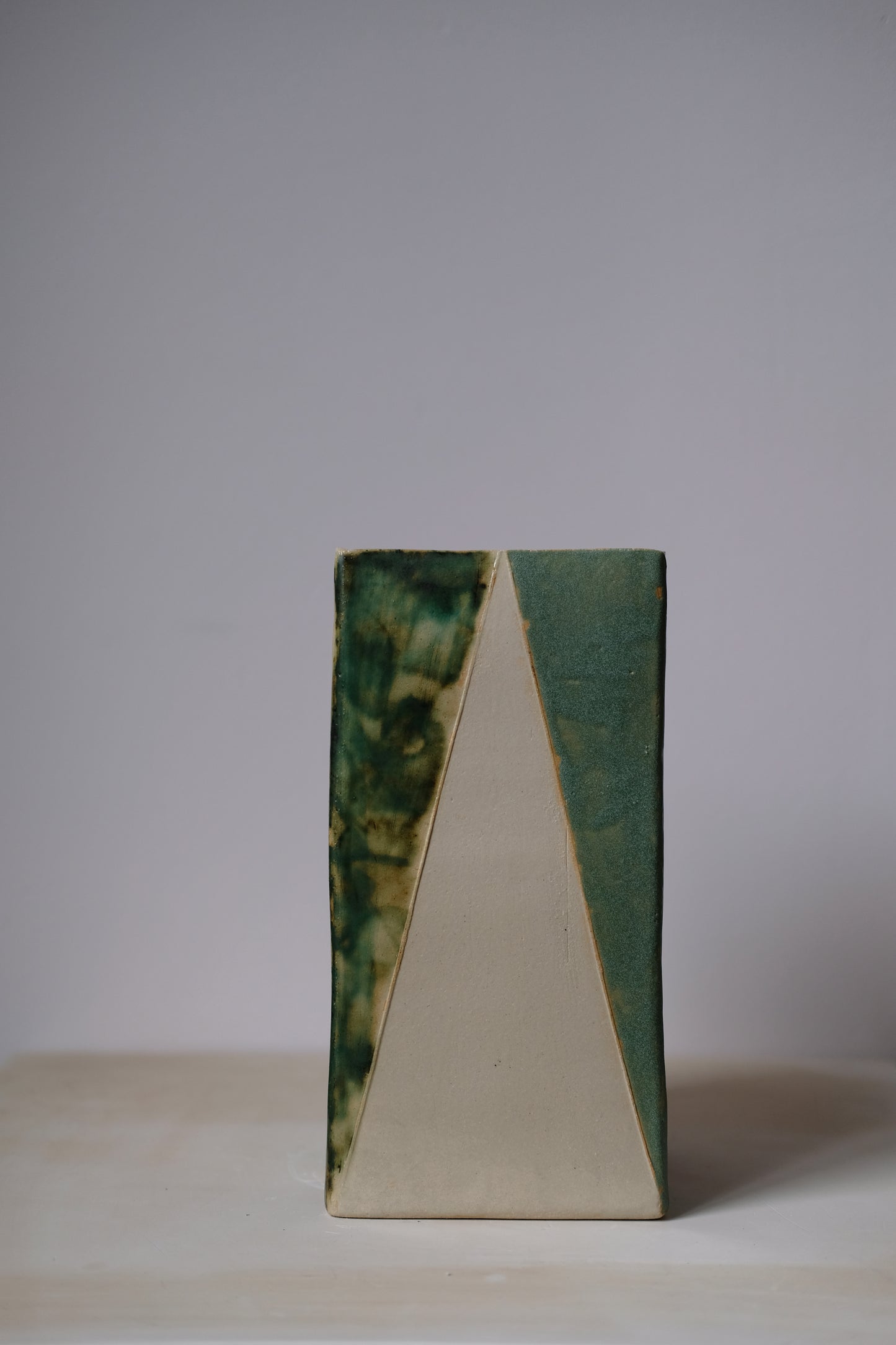Large Vase 'Balanced' ::: Cream, Copper Fields & Frozen Grass