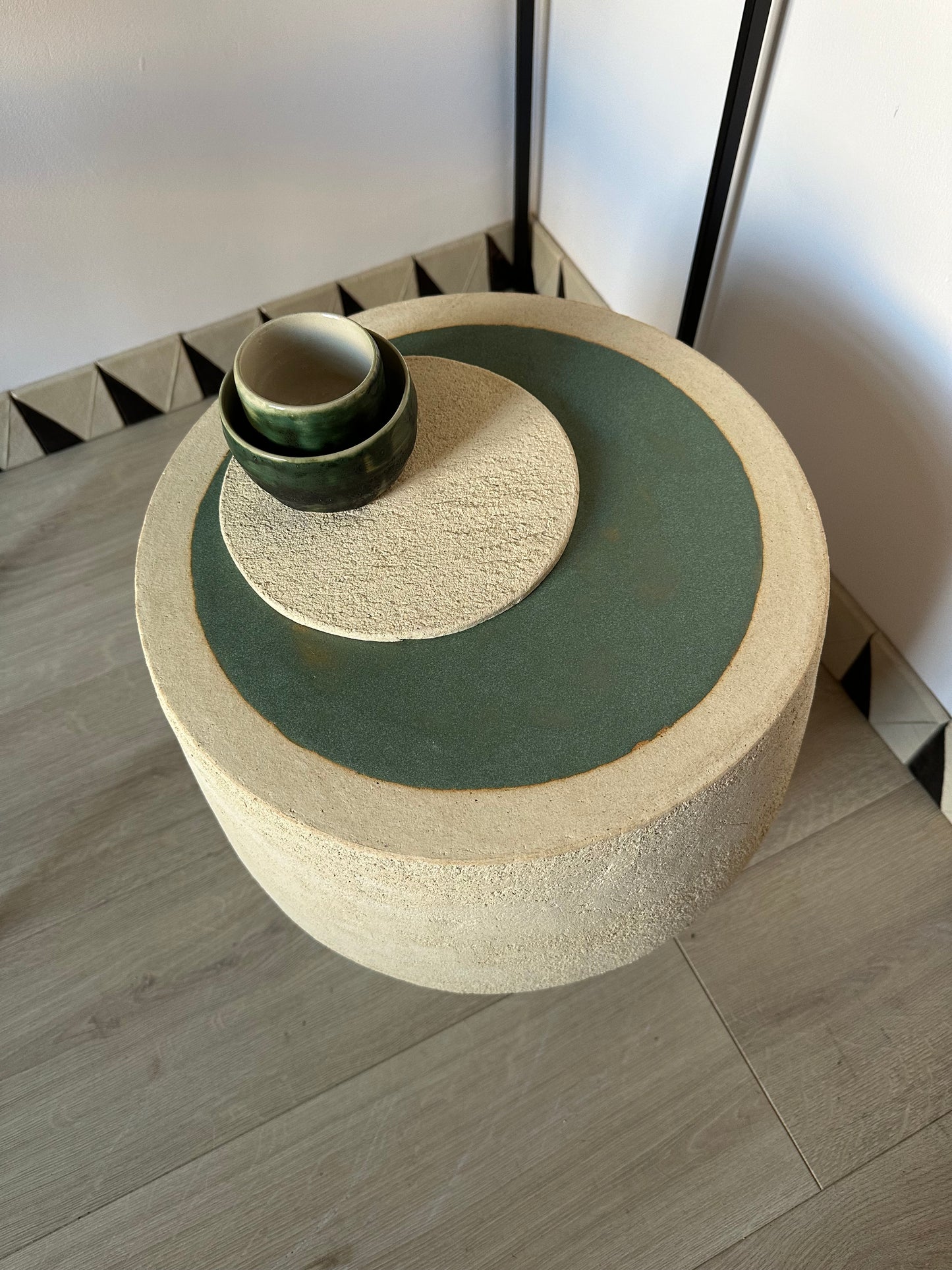Full Ceramic Side Table ::: Circle