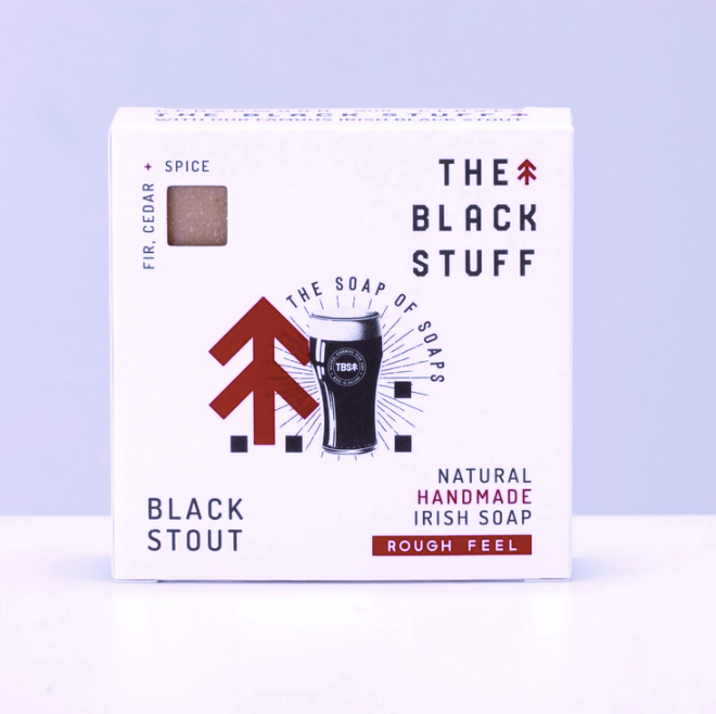 Natural handmade Irish soap ::: The Black Stuff ::: Black Stout