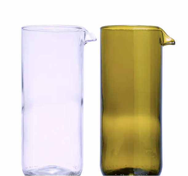 Rebottled ::: Circular glass carafe